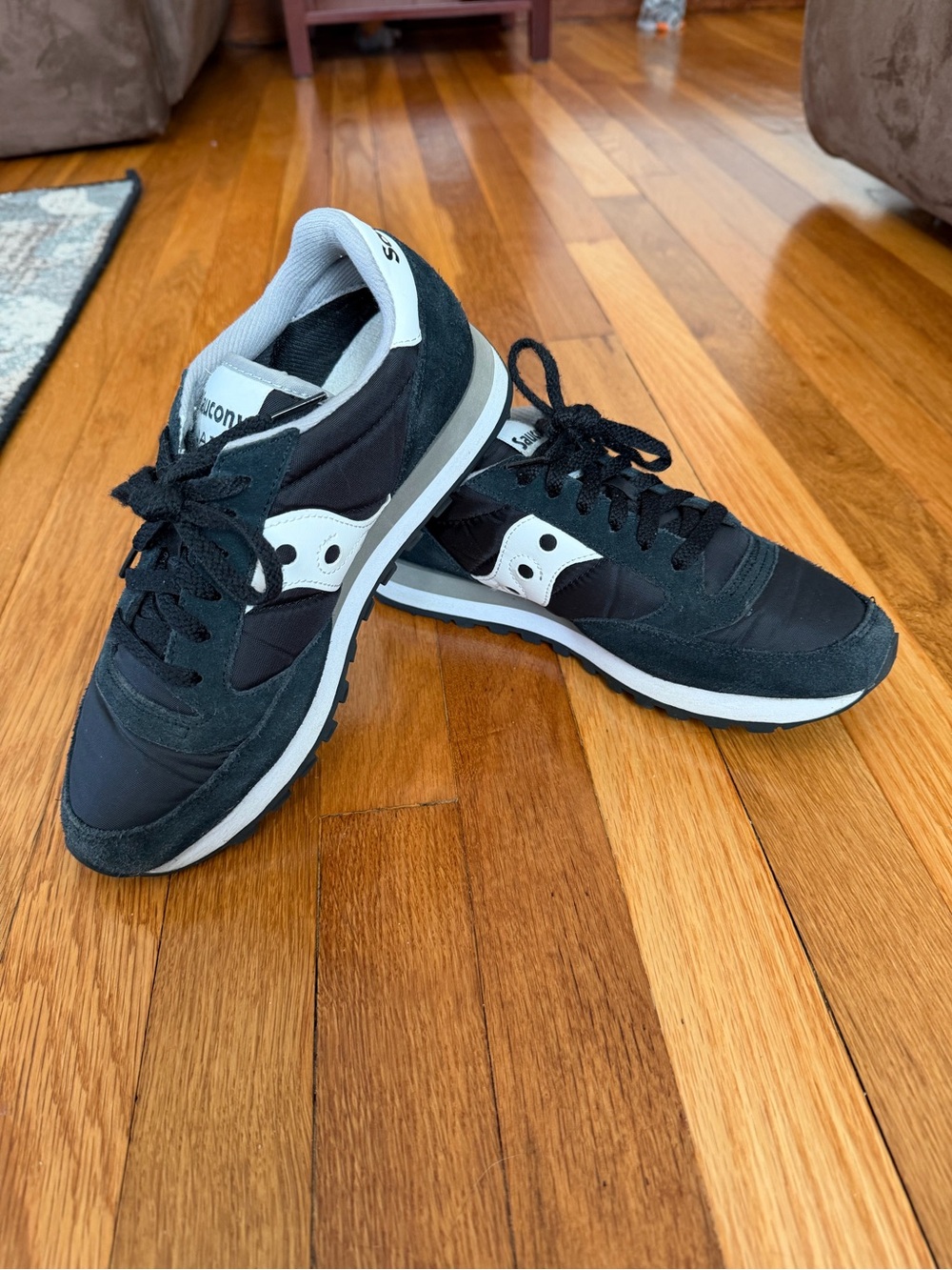 Saucony Black and White Women's Sneakers